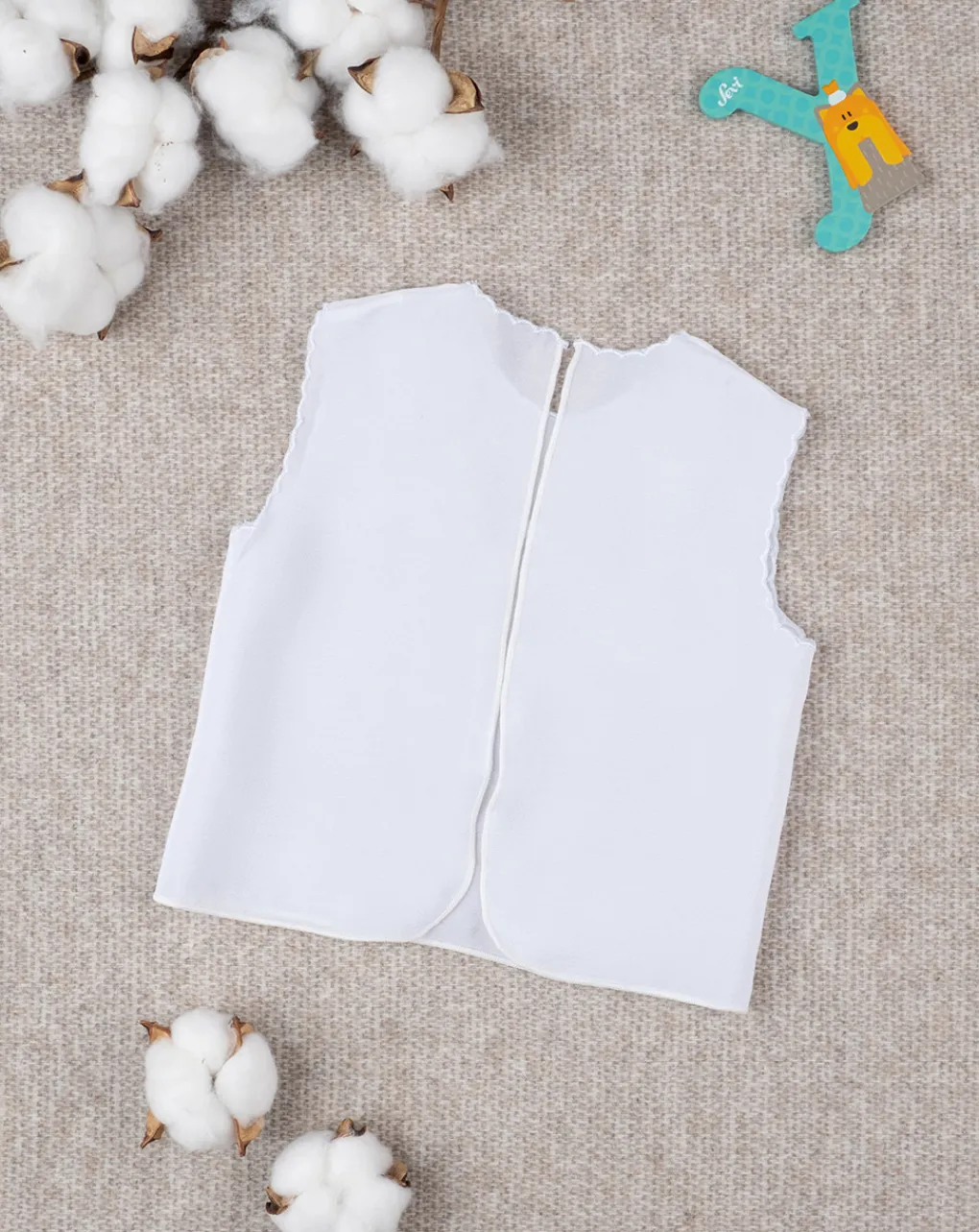 Prenatal Camicini Della Fortuna-Camicino Seta Girl White