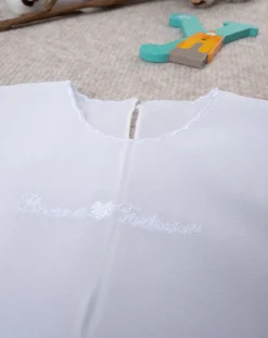 Prenatal Camicini Della Fortuna-Camicino Seta Girl White