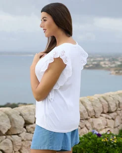 Prenatal Magliette E T Shirt-Canotta Mamma Sangallo