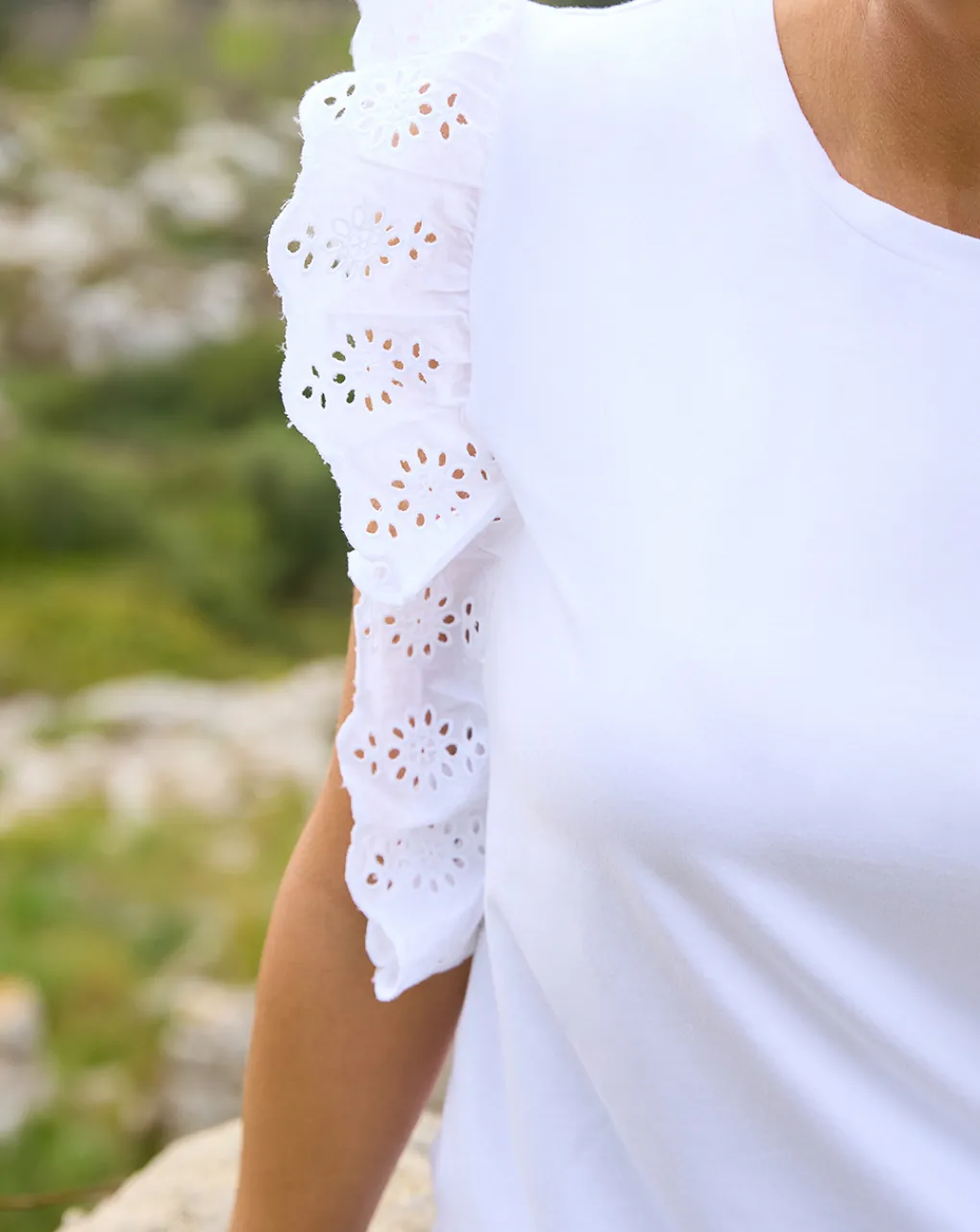 Prenatal Magliette E T Shirt-Canotta Mamma Sangallo