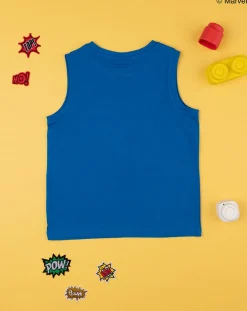 Prenatal Magliette E Camicie-Canotta Spalla Larga Bambino Spiderman Bluette