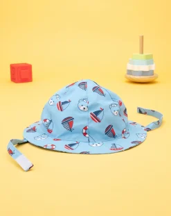 Prenatal Cappellini Cuffiette E Muffole-Cappello Estivo Bimbo "Marinaretto”