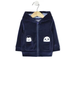 Prenatal Cardigan-Cardigan Con Cappuccio