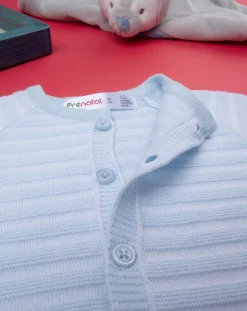 Prenatal Cardigan-Cardigan Tricot Bimbo Azzurro