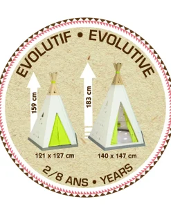 Smoby Casette E Tende-Casa Tenda Teepee