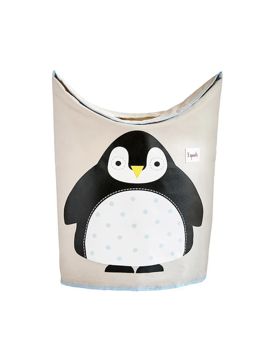 3 sprouts Complementi D'Arredo-Cesta Portabiancheria Pinguino