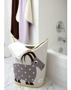 3 sprouts Complementi D'Arredo-Cesta Portabiancheria Pinguino