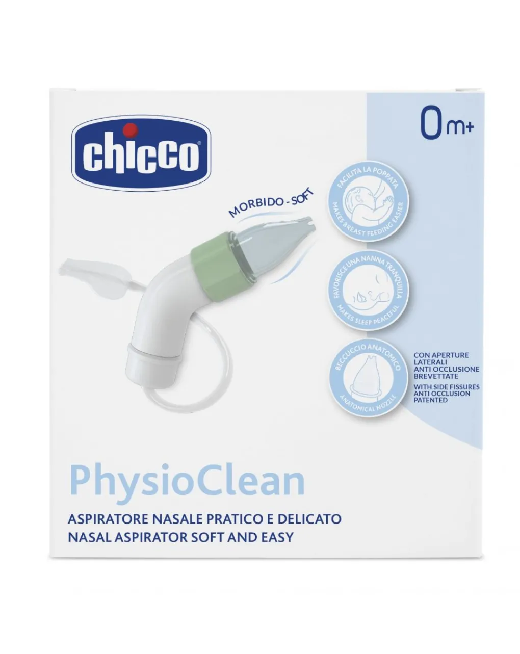 Chicco Cura Naso Occhi E Orecchie-- Kit Aspiratore Nasale Physioclean