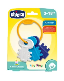 Chicco Sonaglini E Trillini-- Trillino Chiavi Colorate Azzurro
