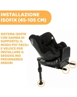 Chicco Gruppo 18 Kg-Seat2Fit I-Size Black