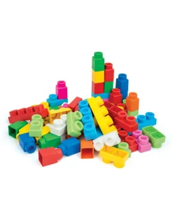 Clementoni Costruzioni Giocattolo-Clemmy - Clemmy Plus Sacca 60 Pezzi