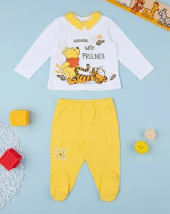 Prenatal Abiti Completi E Tutine-Completo Bimbo Lungo In Jersey Winnie The Pooh