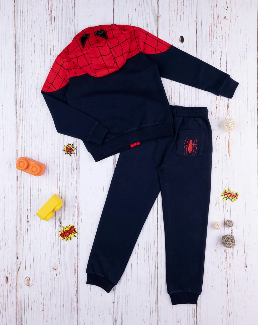 Prenatal Completi-Completo Jogging Bimbo "Spiderman”