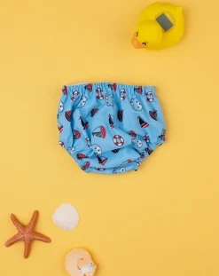 Prenatal Accessori Neonato-Costume Antifugas Neonato Azzurro Allover