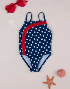 Prenatal Costumi Interi E Bikini-Costume Intero Bimba Pois Blu