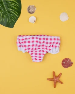 Prenatal Costumi Interi E Bikini-Costume Slip Bimba Vichy Rosa