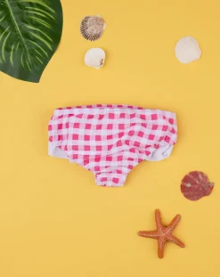 Prenatal Costumi Interi E Bikini-Costume Slip Bimba Vichy Rosa