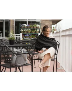 Boppy Cuscini Allattamento-Cover Multiuso 4&More Charcoal
