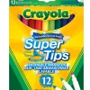 Crayola Giochi Creativi-- 12 Superpunta Lavabili