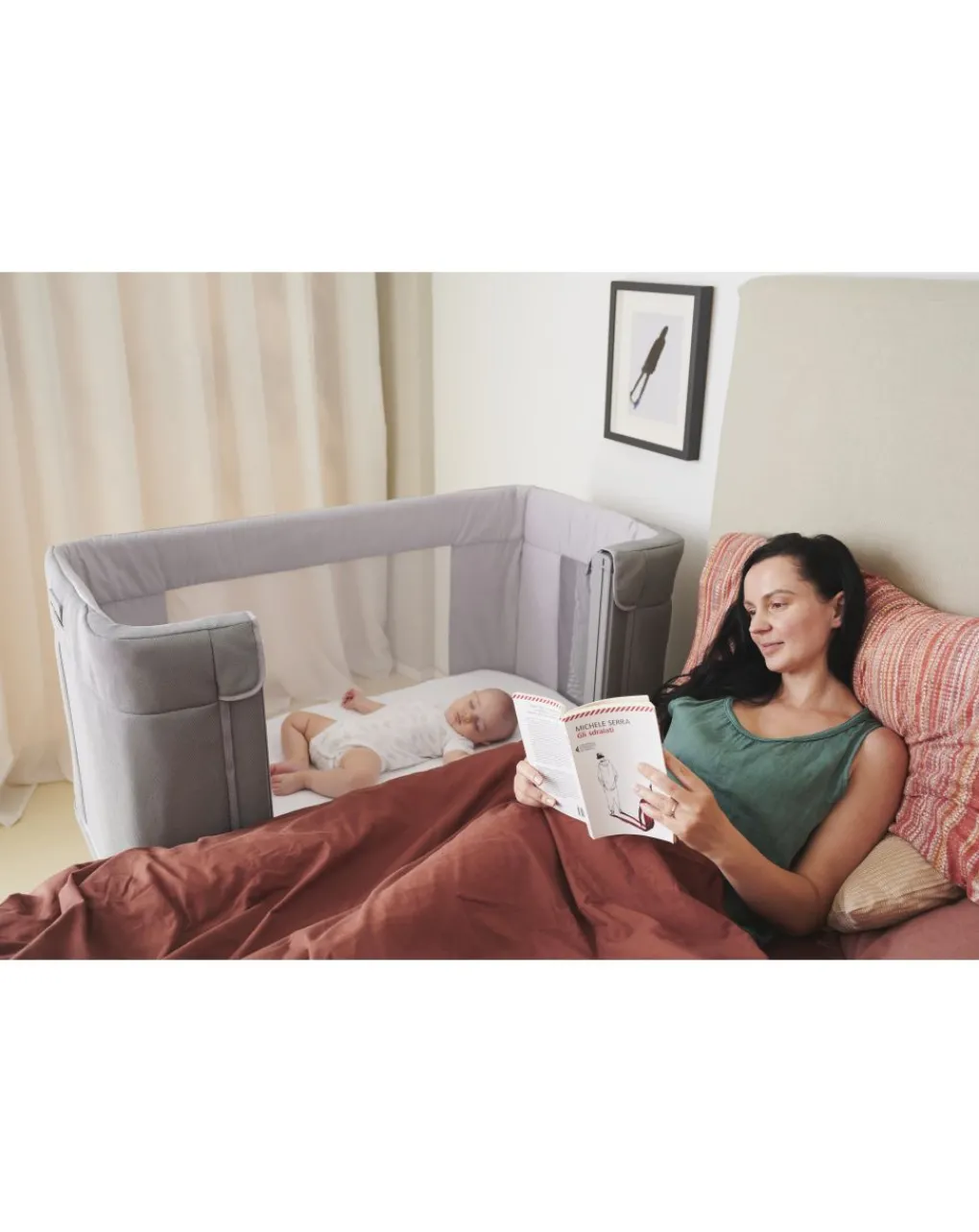 Chicco Lettini-Culla Next 2 Me Forever Cool Grey