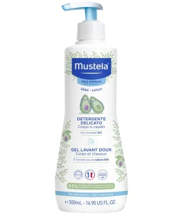 Mustela Saponi E Bagnoschiuma-Detergente Delicato 500Ml