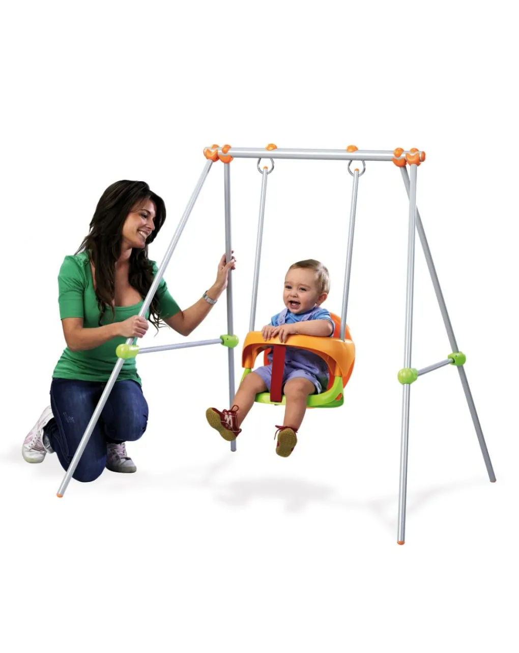 Smoby Altalene E Dondoli-Dolce Altalena Con Seggiolino Evolutivo H Cm. 120 -