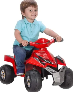 Feber Cavalcabili Elettrici-- Quad Racy? Red 6V