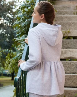 Prenatal Maglieria Premaman-Felpa Premaman Allattamento Con Zip
