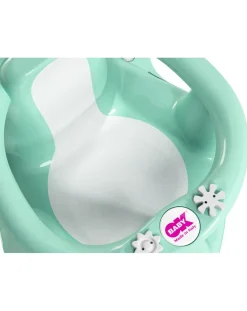Okbaby Vaschette E Accessori-Flipper Evolution Azzurro - Seduta Antiscivolo Per Bagnetto - Ok Baby
