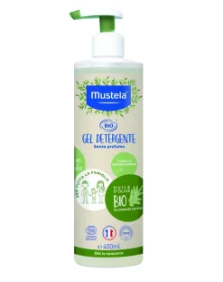 Mustela Saponi E Bagnoschiuma-Gel Detergente 400Ml Bio -