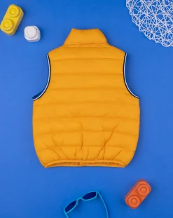 Prenatal Giubbotti E Piumini-Gilet Smanicato Boy Yellow