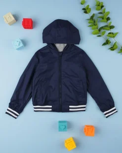 Prenatal Giubbotti E Piumini-Giubbino Antivento Boy Blu