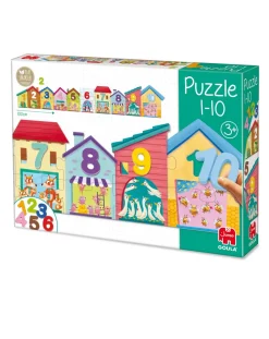 Goula Giochi In Legno-- Puzzle 1-10