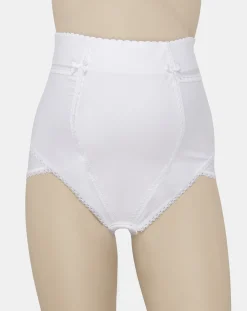 Prenatal Slip-Guaina Post Parto Regolabile Bianca