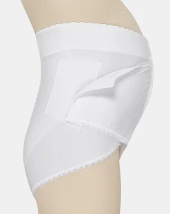 Prenatal Slip-Guaina Post Parto Regolabile Bianca