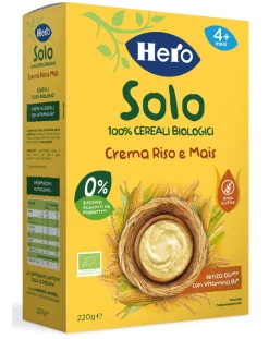 Hipp Cereali Per Bambini-Hero - Solo Crema Riso Mais 220G