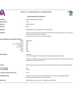 Hero Merende Da Bere-Solo Pouch Mango Pera Avena 100G