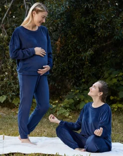 Prenatal Pantaloni Gonne E Leggings-Jogger Premaman In Velluto