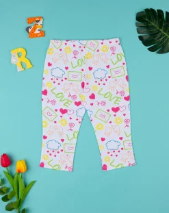 Prenatal Leggings E Gonne-Legging Bimba "Disegnini Love”
