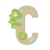 Sevi Giochi In Legno-Lettera C Camaleonte