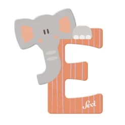 Sevi Giochi In Legno-Lettera E Elefante