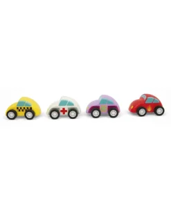 Wood'N'Play Giochi Primi Mesi-Macchinine In Legno - Wood’N’Play