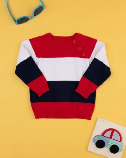 Prenatal Maglioni E Cardigan-Maglia Tricot Bimbo Rigata