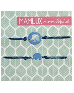 Mamijux Accessori-Bracciale Elefantino Azzurro - Mom&Kid