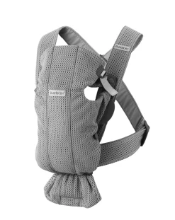 Baby Bjorn Marsupi E Zaini-Marsupio Mini 3D Mesh Grigio - Babybjorn