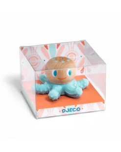 Djeco Giochi Didattici-Massaggiagengive Babysquidi In Legno E Silicone -