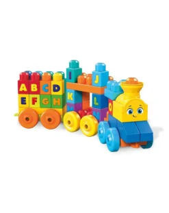 Mega bloks Costruzioni Giocattolo-- Il Treno Dell’Alfabeto