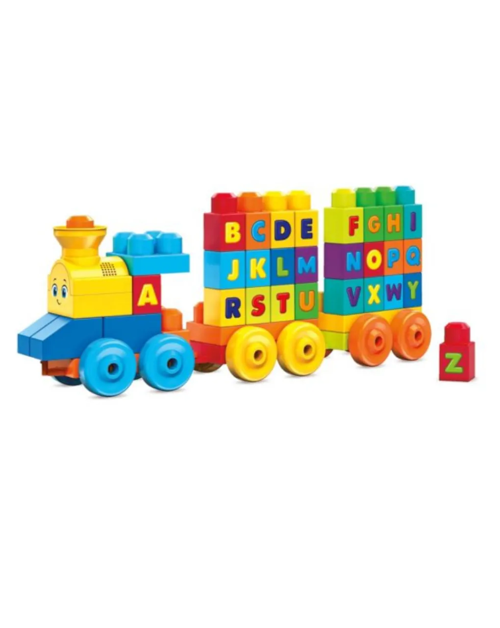 Mega bloks Costruzioni Giocattolo-- Il Treno Dell’Alfabeto