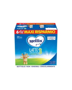 Mellin Latte Crescita 3 4 5-- Latte Crescita 3 Liquido 6X1L