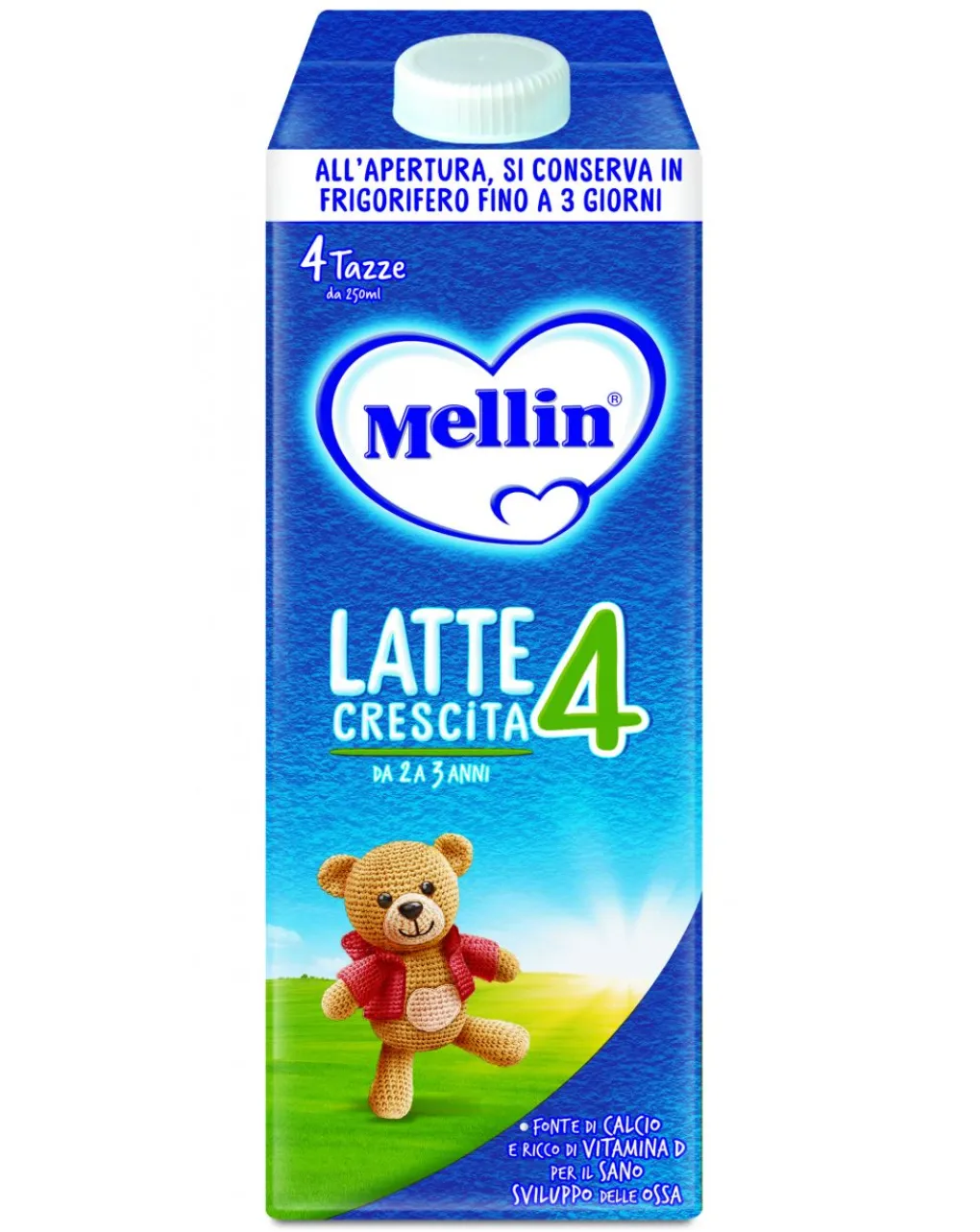 Mellin Latte Crescita 3 4 5-- Latte Crescita 4 Liquido 1L